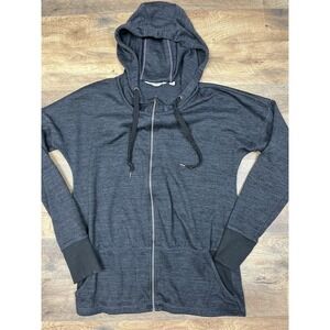 Athleta Jacket Women's Size XS Hooded Full Zip Pockets Thumbholes RN‎ 54023